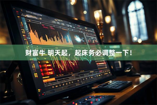 财富牛 明天起，起床务必调整一下！