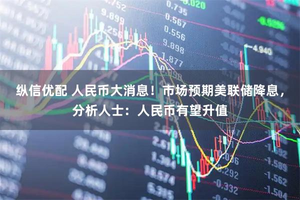 纵信优配 人民币大消息！市场预期美联储降息，分析人士：人民币有望升值